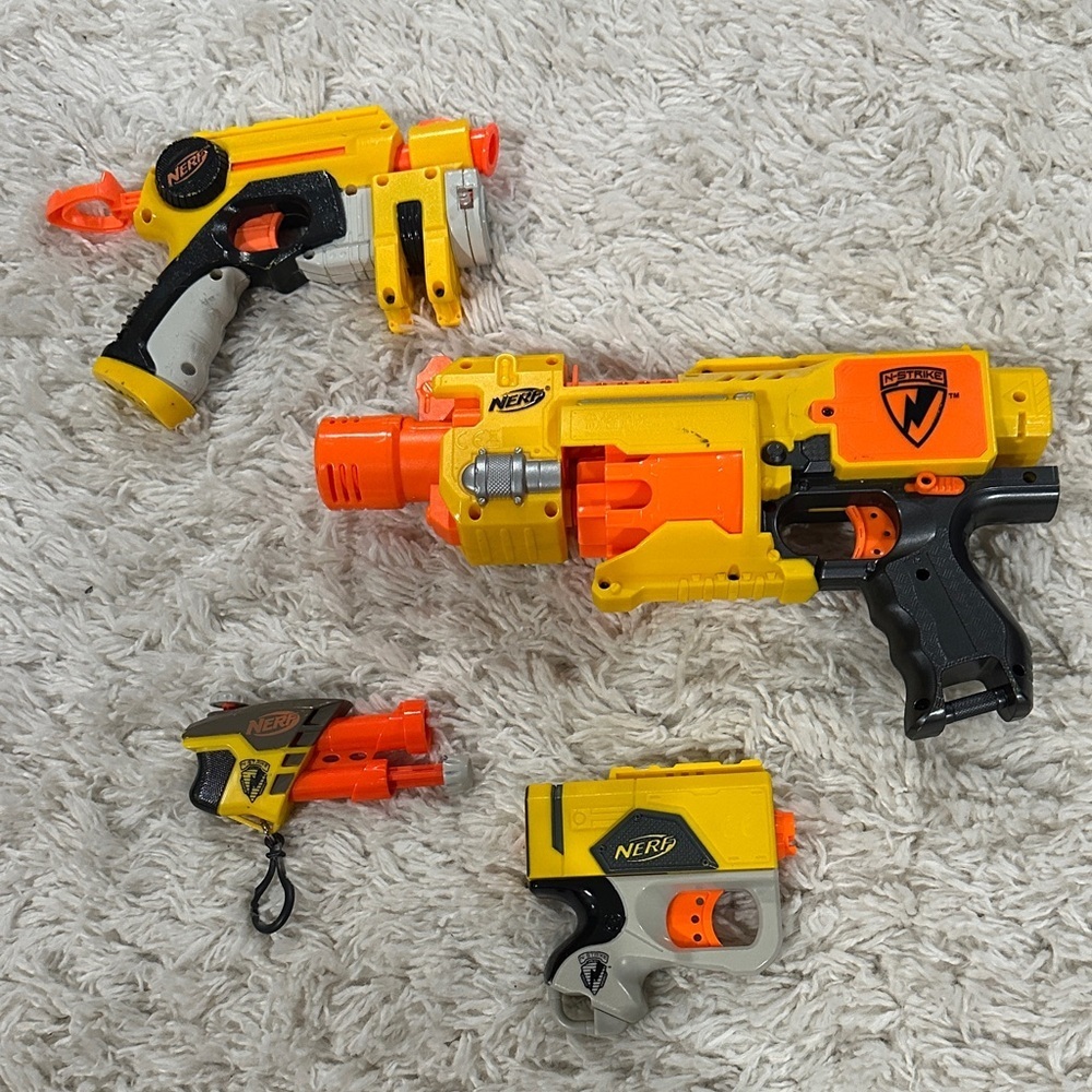 Nerf N- Strike Foam Blaster Lot